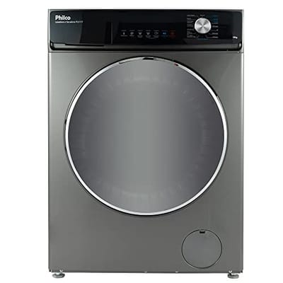 Lava e Seca Philco 16 Programas Eco Inverter 10kg Inox PLS11T 220V
