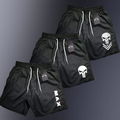 3 Shorts TACTEL Masculino MIX JUSTIC Bermuda Premium