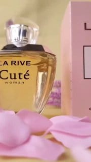 Perfume La Rive Cute Cuté Feminino 100ml Floral Frutado De Mulher Para Noite Dia
