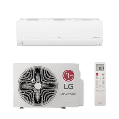 Ar Condicionado Split 12000 BTUs LG S3NQ12JAQAC - Frio, Dual Inverter, Compact