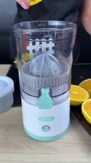 Espremedor Laranja Frutas Suco Mini Automático Elétrico