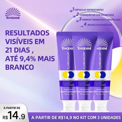 TOYADENT Pasta Espuma Muda de Cor 90g