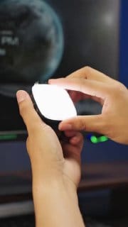 Luz Magnética Para Selfie De Telefone Dobrável LED De Preenchimento 2700K/5600K/7500K Espelho De Maquiagem Regulável