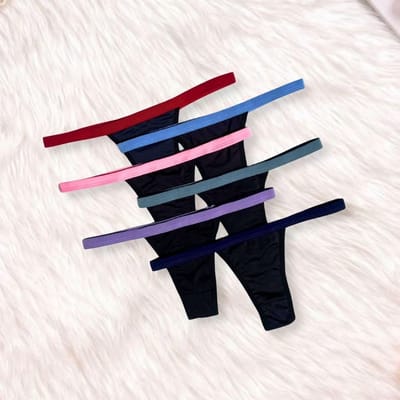 Kit 6 Calcinhas Femininas Conforto com Forro de Algodão