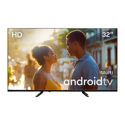 Smart TV Multi 32" Android 11 com Bluetooth