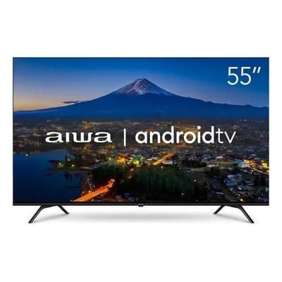Smart TV AIWA 55" Android 4K Borda Ultrafina Dolby Vision&Atmos