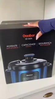Panela de Pressão Elétrica Gaabor 6L 1000W