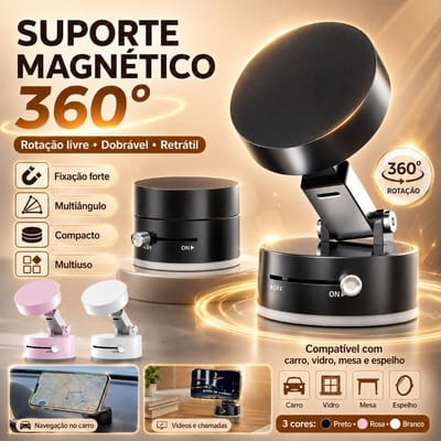 Suporte Magnético Veicular para Celular