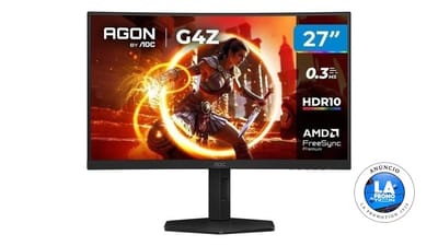 Monitor Gamer Curvo Aoc Gaming C27g4z/P 27" Full Hd 300Hz 0,3ms Hdmi