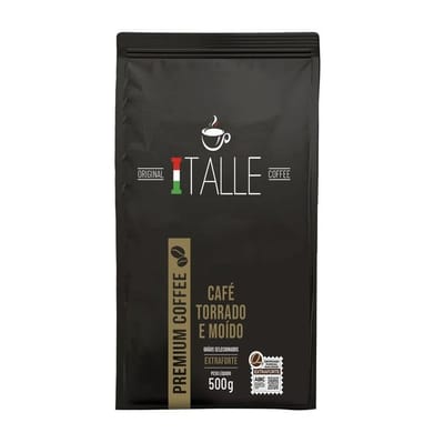 Café Torrado e Moído Extraforte Italle 500g