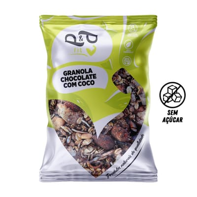 Granola Gourmet P&P Chocolate com Coco 250g