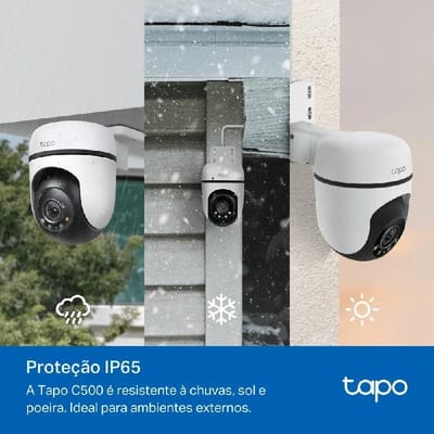 Tp Link Tapo C500 Camera De Segurança Wifi 1080p 360 Colorida Ip65
