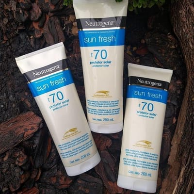 Protetor Solar Neutrogena Sun Fresh FPS 70 200ml