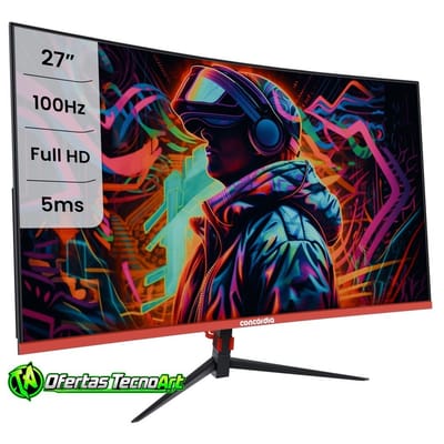 Monitor Gamer Curvo 27'' CZ270F 100Hz Full HD