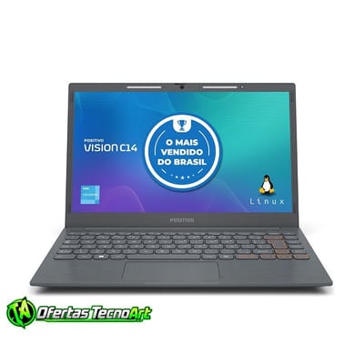 Notebook Positivo Vision C14 14.1" LED HD 8GB RAM 256GB