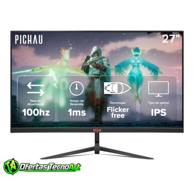 Monitor Gamer Pichau Athen V3S 27" IPS FHD 1ms 100Hz