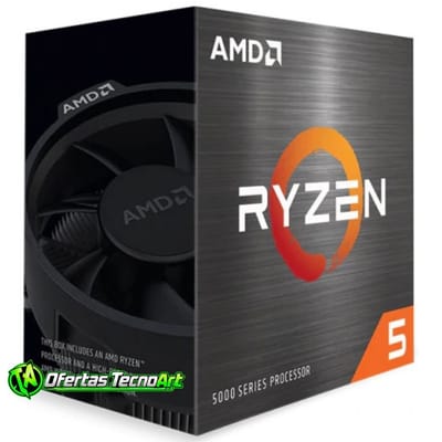 Processador AMD Ryzen 5 5500, 3.6GHz, Cache 16 MB, Hexa Core, 12 Threads, AM4 - 100-100000457BOX