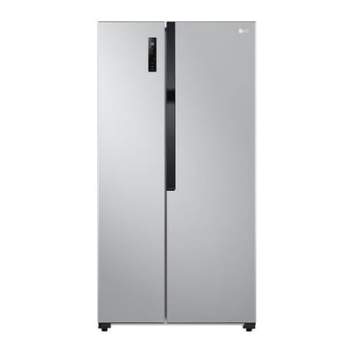 Refrigerador 2 Portas 519L Side 220 V Inverter Inox LG - (Shopee)