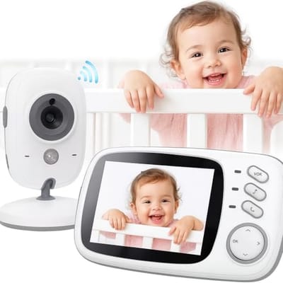 Babá Eletrônica com Tela 3.2" e Visão Noturna