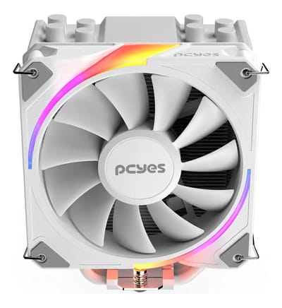 Pcyes Frost Pulse ARGB – Cooler para Processador White Ghost