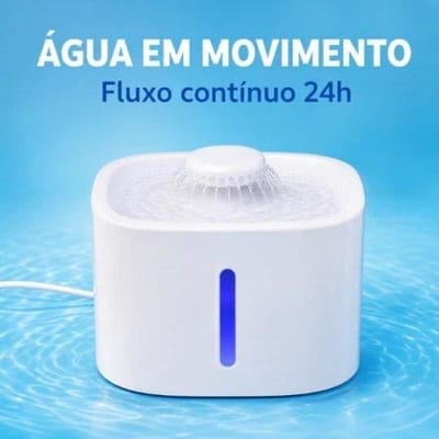 Bebedouro Fonte de Água Automático 3L para Pets