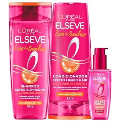 Shampoo e Condicionador L'Oréal Elseve - Kit 2 unidades