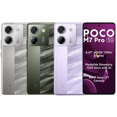 Smartphone Xiaomi Poco M7 Pro 5G Dual SIM 6.67" AMOLED 120Hz 8GB+256GB