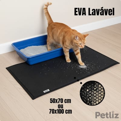 Tapete Higiênico EVA 70x100 cm para Caixa de Areia