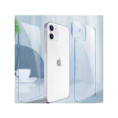 Película de vidro 3D + câmera traseira para iPhone 11 a 17