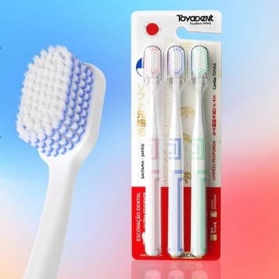 Escova de Dentes Toyadent Cerdas Macias - 3 unidades