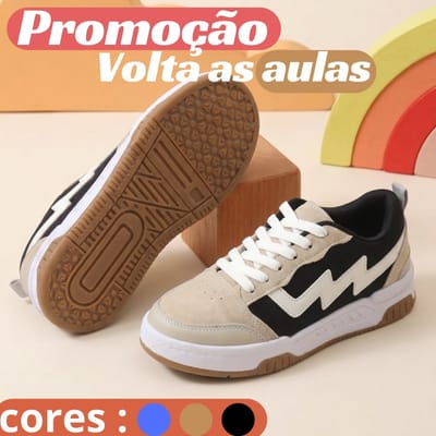 Sapato Infantil Menino e Menina Fashion