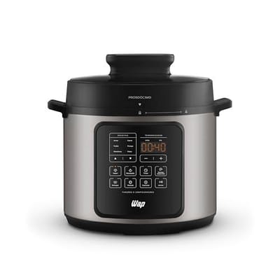 WAP Panela de Pressão WPPE3 6L 10 Receitas Pré-Programada 127V