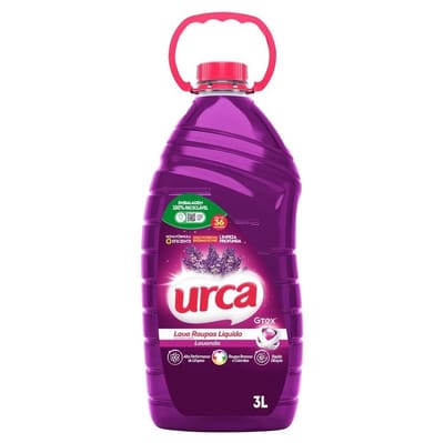 Lava Roupas Liquido Urca Lavanda - 3L - (Shopee)