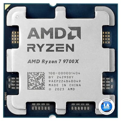 Processador AMD Ryzen 7 9700X 3.8GHz (5.5GHz Turbo) 8 Cores 16 Threads