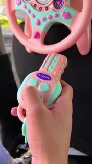 Volante Educativo Interativo Infantil Com Som Realista Brinquedo De Criança Sonoro Musical Bebê