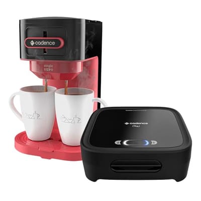 Kit Cadence Click - Sanduicheira e Cafeteira Single 220V
