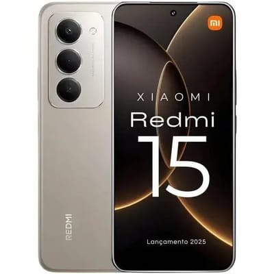 Smartphone Xiaomi Redmi 15 256GB 8GB RAM Cinza