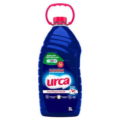Lava-Roupas Líquido Urca Azul 3L