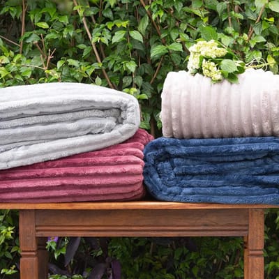 Cobertor Neo Mares Canelado Camesa Casal 300g/m² 180x220cm