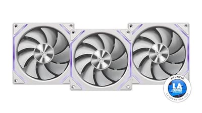 Kit Ventoinha Pichau Ventus NX ARGB 3x120mm Branco