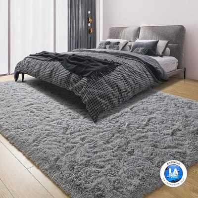 Tapete Grande 2m x 1,50m Peludo/Felpudo Sala e Quarto