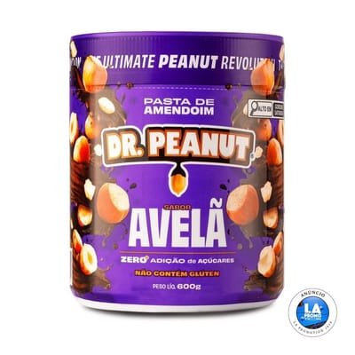 Pasta de Amendoim com Whey Protein 600g Dr Peanut