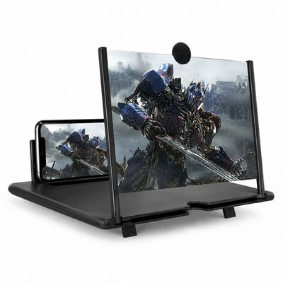 Lupa de Tela 3D para Celular 12" Dobrável
