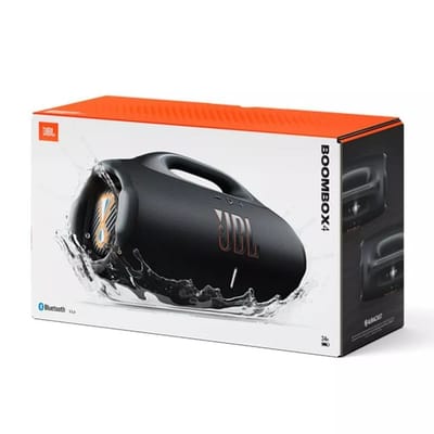 Caixa de Som Bluetooth JBL Boombox 4 Preta