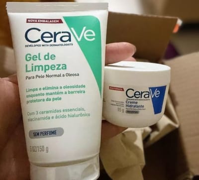 Kit CeraVe Gel de Limpeza Facial 150g + Creme Hidratante Corporal 85g