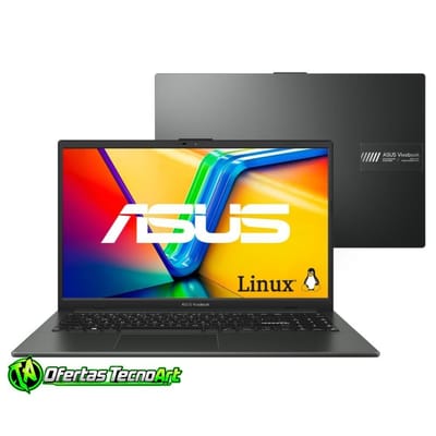 Notebook ASUS Vivobook Go 15 E1504FA AMD Ryzen 5 7520U 16GB 512GB SSD