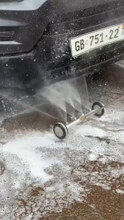 Lavadora de Chassi Automotivo de Alta Pressão 16 Polegadas 2 em 1