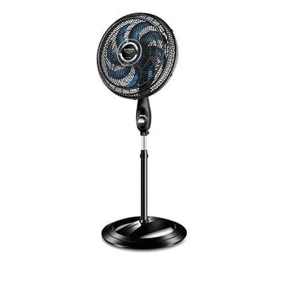 Ventilador de Coluna Mondial Super Turbo 8 Pás Preto 140W 110V