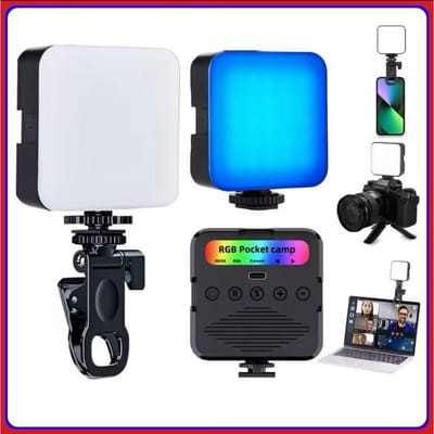 Iluminação Fotográfica Noturna Portátil Mini LED
