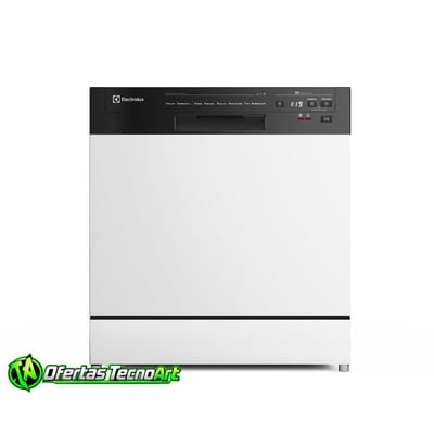 Lava-Louça Electrolux 8 Serviços Branca com Lava & Seca 50 min